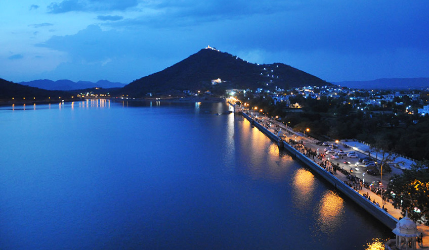 Fateh Sagar in Udaipur.